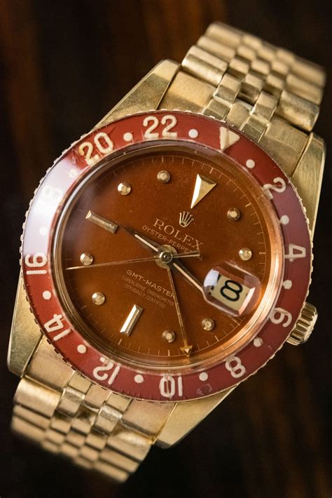 rolex dial 6542 gold|rolex gmt master ref 6542.